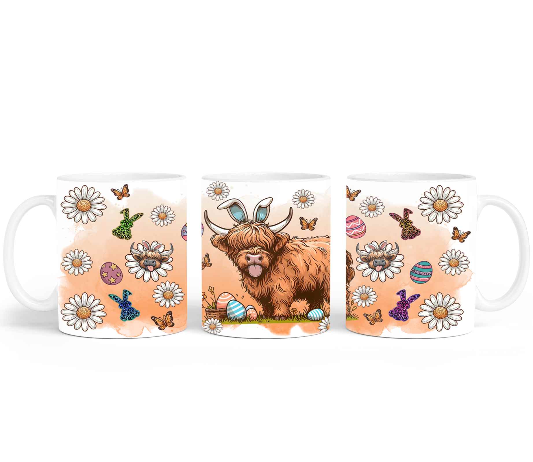 Highland Cow Easter-10376